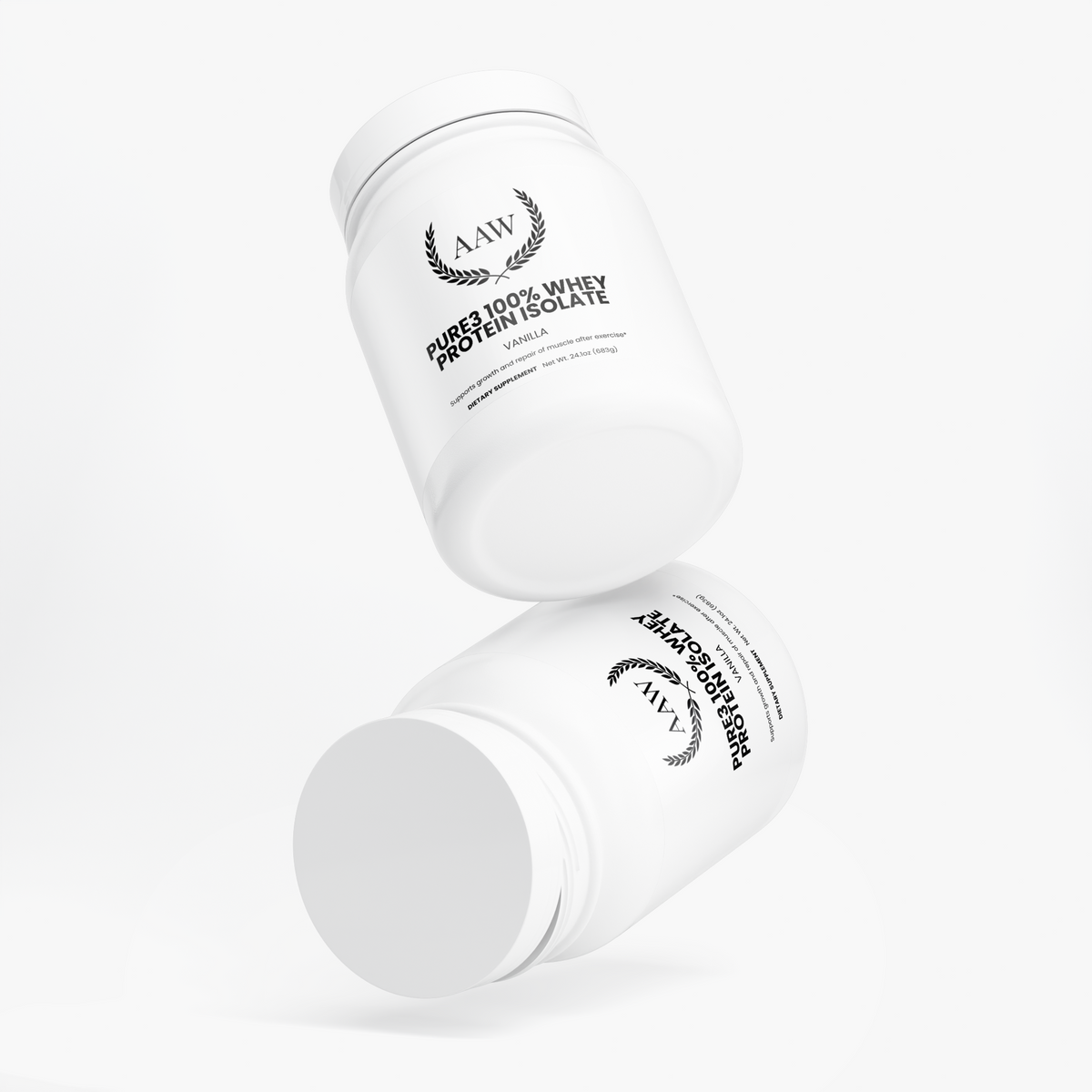 Pure3 100% Whey Protein Isolate (Vanilla)
