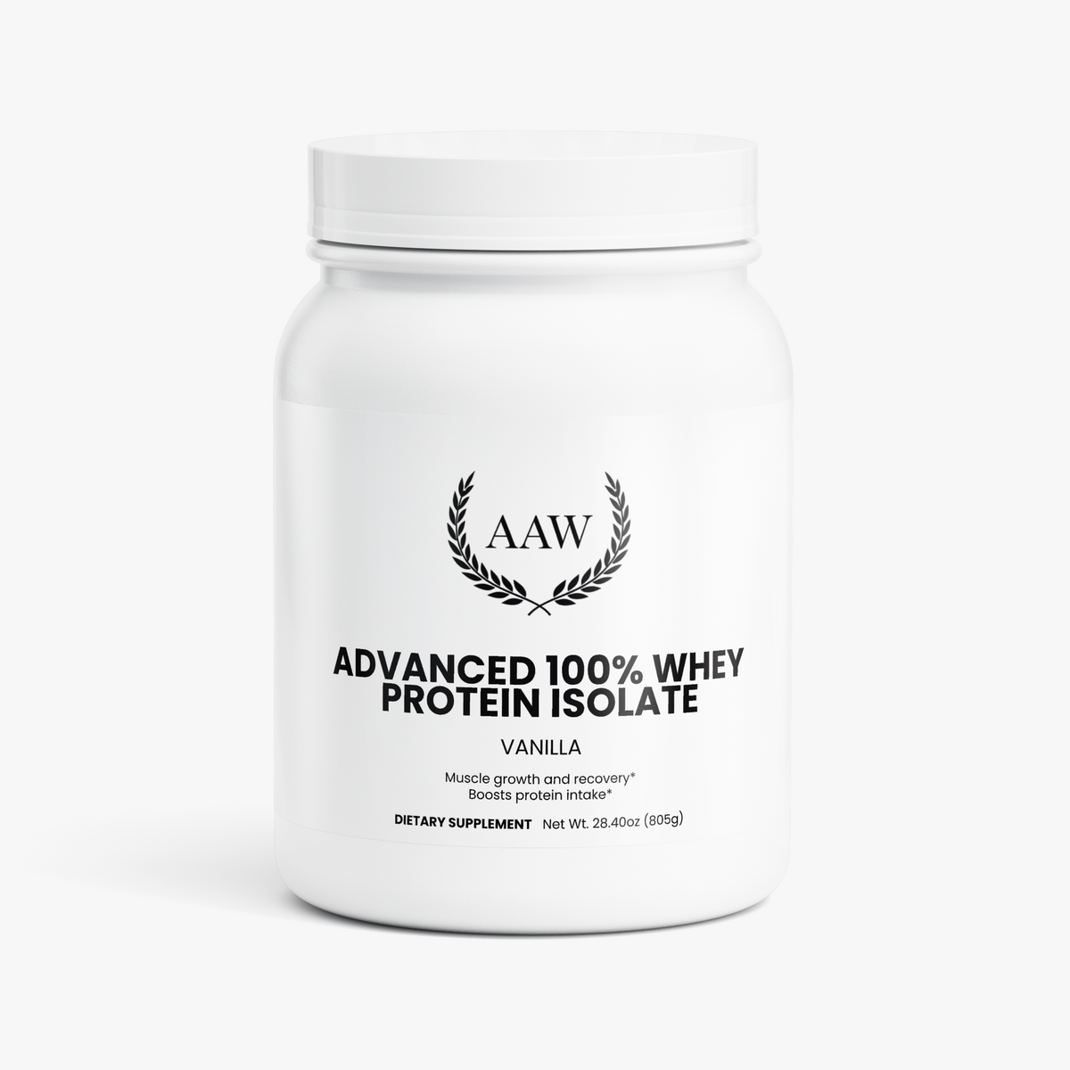 Advanced 100% Whey Protein Isolate (Vanilla)