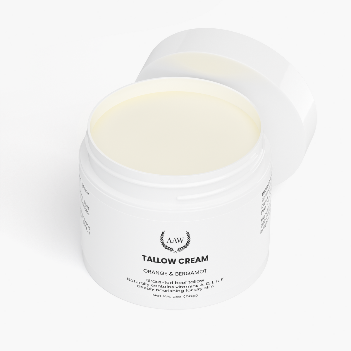 Tallow Cream Orange & Bergamot