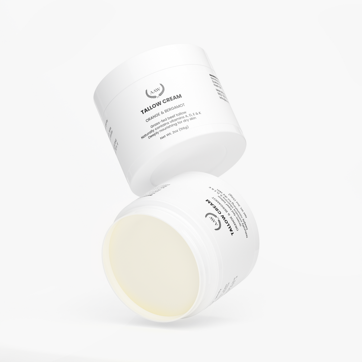 Tallow Cream Orange & Bergamot